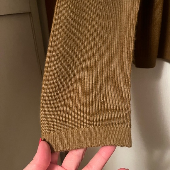 Vince Contrast Trim Merino Wool & Cashmere Sweater Size XL - Picture 4 of 6